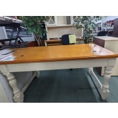 Used Cream and Honey Maple Writing Desk by Martin