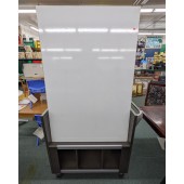 Used Commercial Double Sided Easel with Storage