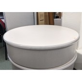 Used Round Laminate Occasional Table