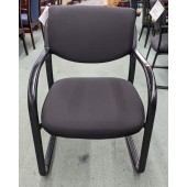 Used Black Guest Armchair