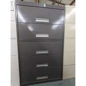 Used Lateral File Cabinet with Receeding Fronts
