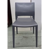 Used Gray Stacking Polypropylene Chair