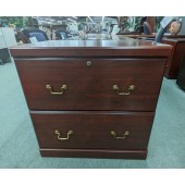 Used Wood Lateral File Cabinet
