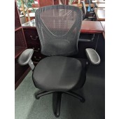 Used Black Mesh Task Chair