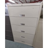 Used Metal Lateral File Cabinet by HON