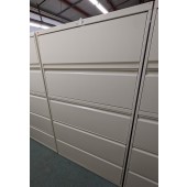 Used 5-Drawer Metal Lateral File Cabinet