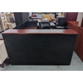 Used L-Shaped Reception Desk 