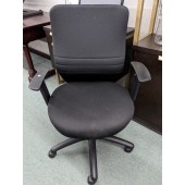 Used Black Uline Task Chair