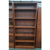 Used Woodgrain Laminate Bookcase