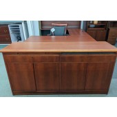 Used Cherry Finish Credenza