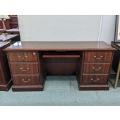 Used Walnut Finish Credenza