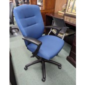 Used Blue Executive Chair