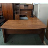 Used U-Shape Desk with Hutch