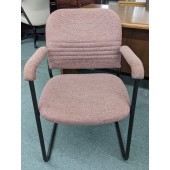 Used Guest Chair, Mauve