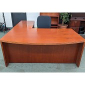 Used Maple L-Shape Desk