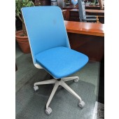 Used Blue Mesh Task Chair