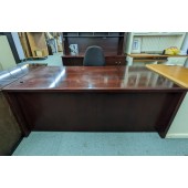 Used Mahogany Executive Desk 