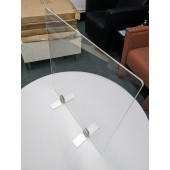 Clear Acrylic Desk Shield / Sneeze Guard