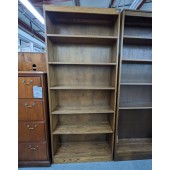 Used Oak Tall Bookcase 
