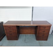 Used Computer Credenza Desk 