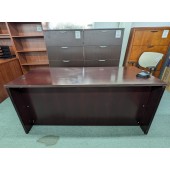 Used Mahogany Desk Shell 