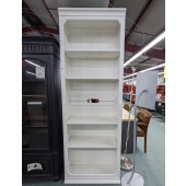 Used Tall Bookcase, White