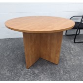 Used 42" Round Conference Table