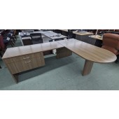 Used L-Shape Peninsula Desk 