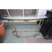Used Glass Top Sofa Table