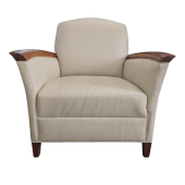 Used Enviroleather Armchair by Cabot Wrenn