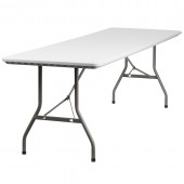 30"W x 96"L Plastic Folding Table