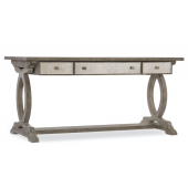 Hooker Furniture Home Office Rustic Glam Trestle Desk 