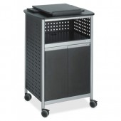 Safco 8922BL "Scoot"  Multi-Purpose Black Lectern 