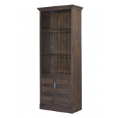 Shoreham 35" Door Bookcase, Parker House, Medium Roast