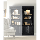 Hooker Furniture Home Office Telluride Bunching Bookcase (w/doors)