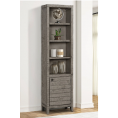 Tempe 22" Open Top Bookcase by Parker House, Grey Stone