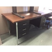 Black Metal Desk