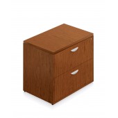 Ventnor Wood Veneer 2 Drawer Lateral File 