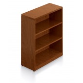 Ventnor Wood Veneer 42" 3 Shelf Bookcase