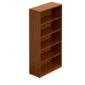 Margate Wood Veneer 70" 5 Shelf Bookcase 