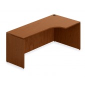 Ventnor Wood Veneer Credenza with Corner Extension-Right