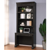 Washington Heights In-Wall Library Desk and Hutch by Parker House