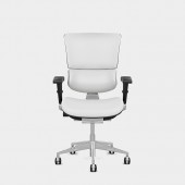 X4 Leather Executive Chair by X-CHAIR, White