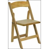 HERCULES Natural Wood Folding Chair