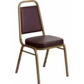 Brown Vinyl Banquet Chair