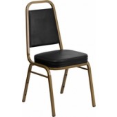 Black Vinyl Banquet Chair