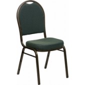 Green Fabric Banquet Chair