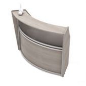 CLOSEOUT Linea Italia Polycarbonate Reception Station - Single Panel Unit 