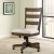Wood Back Upholstered Desk Chair Perspectives Collection 