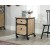 Steel River Metal & Wood Rolling Pedestal File Cabinet by Sauder, 423974, 425909